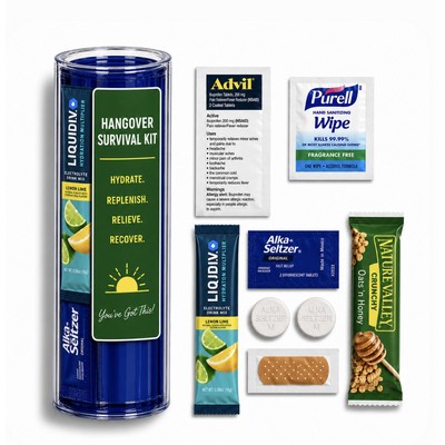 Hydration & Recovery Kit with Snack & Essentials