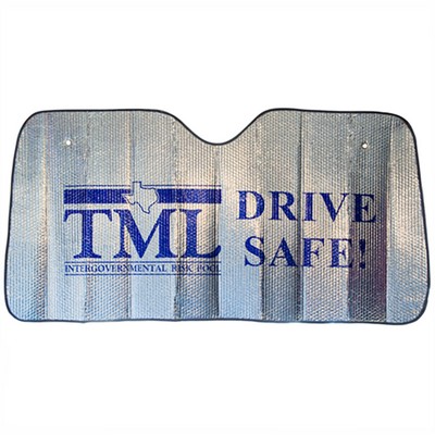 58 X 27" Accordian Fold Mylar Sun Shades