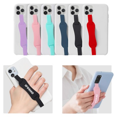 Silicone Phone Strap Grip Holder for Cell Phone