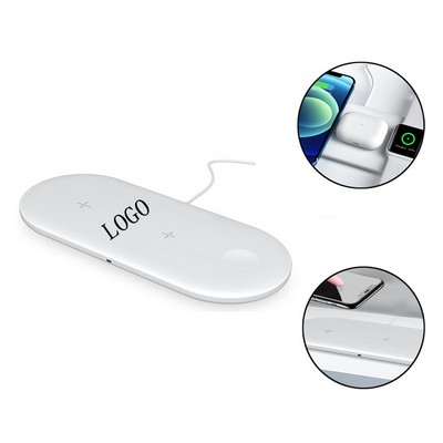 3-In-1 Desktop Wireless Charger