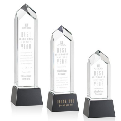 Clarington Award on Base - Black