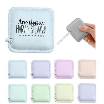Mini Pu Leather Precise Tape Measure