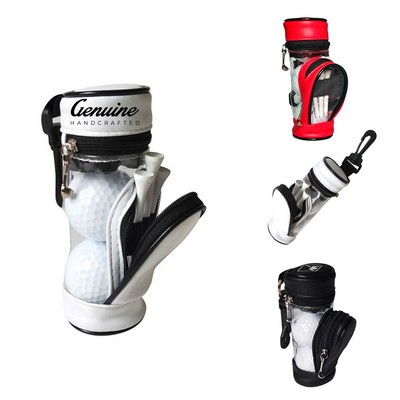 Mini Golf Bag with Ball and Tee