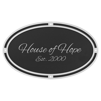 Cast Aluminum Sign