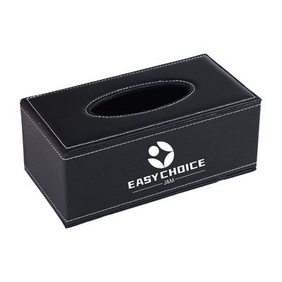 PU Leather Tissue Box