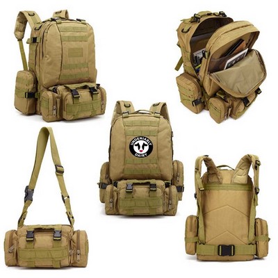 Molle functional tactical backpack