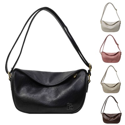 Women's Adjustable PU Leather Crossbody Bag