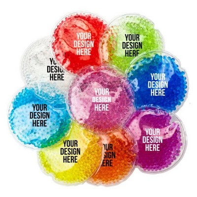 Round Reusable PVC Hot and Cold Gel Pack