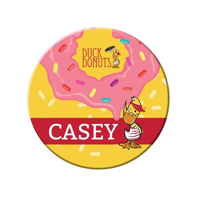 3" Round Name Badge