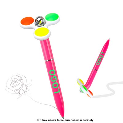 Stress - relieving Spinning Ballpoint Pen