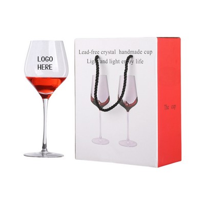 2-Piece Crystal Red Wine Glass Set