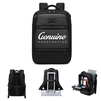 Breathable Backpack with USB Charging Port