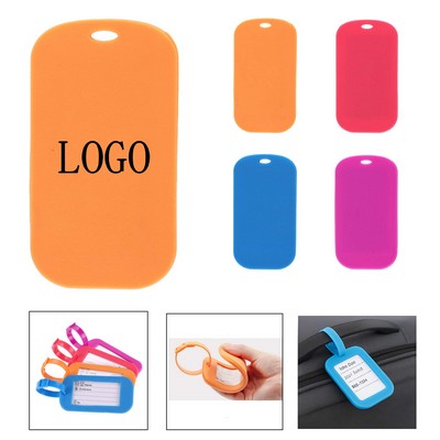 Silicone Luggage Travel Name Tag