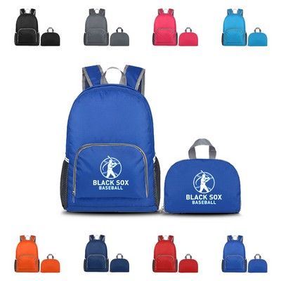 Lightweight Ripstop Outdoor Foldable Backpack