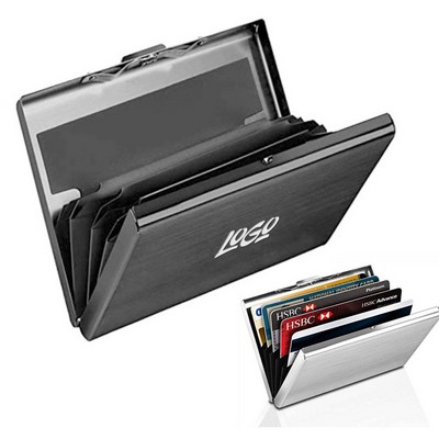 Aluminum RFID Blocking Credit Card Holder