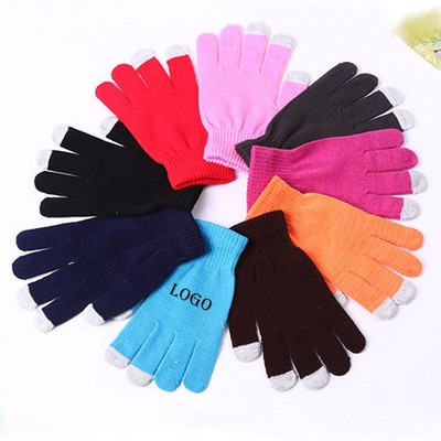 Knit Touch Screen Gloves
