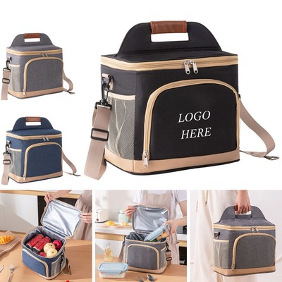 Oxford Fabric Insulated Cooler Bag