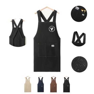 Waterproof And Oil-Resistant Canvas Work Apron