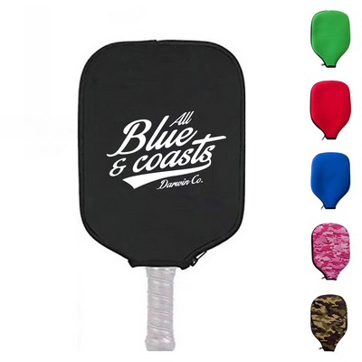 Neoprene Zippered Pickleball Paddle Cover