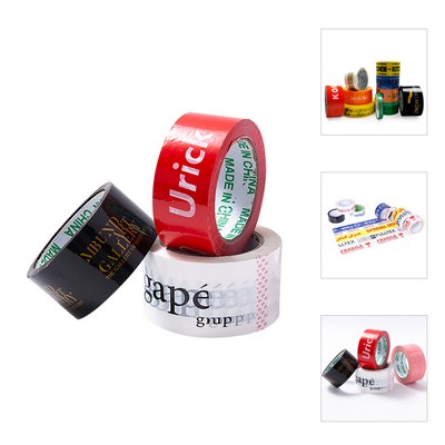 Custom Printed BOPP Shipping Packing Tape 2"W x 60 Yards