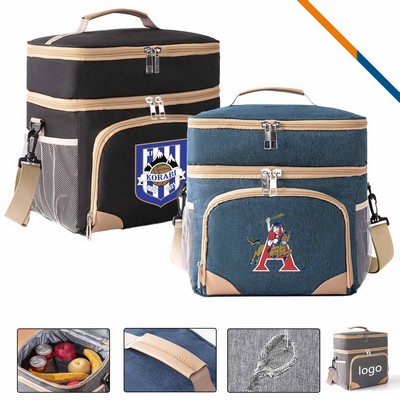 Nixi Double Layer Insulated Cooler Lunch Bag