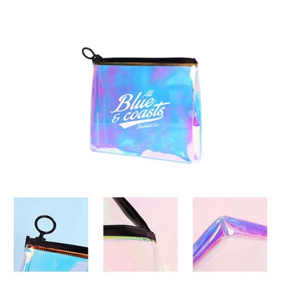 Shimmering Travel Cosmetic Bag