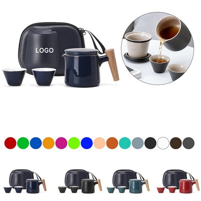 Ceramic Kung Fu Teapot Set