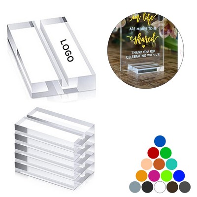 Clear Acrylic Stand/Card Holders