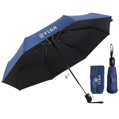 Press Open Mini Umbrella With Pouch