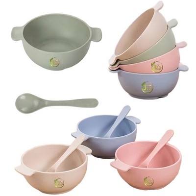 Eco Wheat Straw Junior Dining Bowl