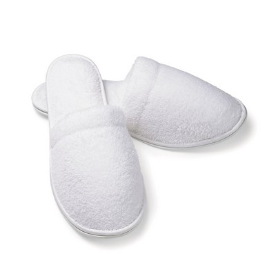Women's Closed Toe Micro Terry Slipper