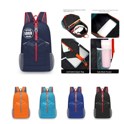 Packable Water-Resistant Travel Backpack