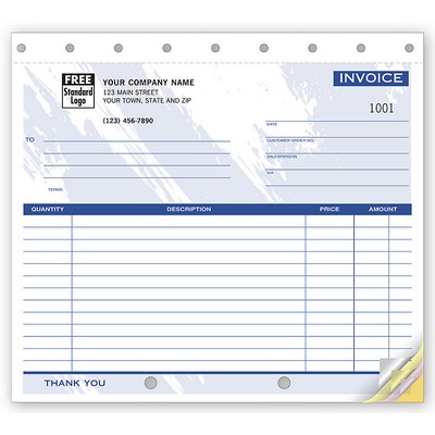 Invoices Forms - Small Lined (4 Part)