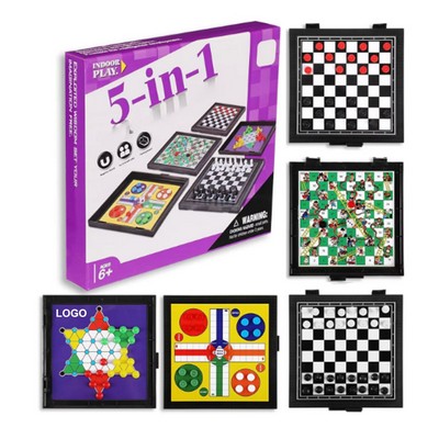 5 1 Mini Magnetic Board Game
