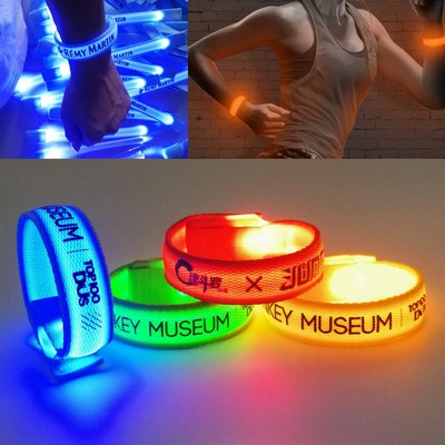 Custom LED Glowing Wrist Band