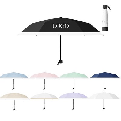 Triple fold Manual Umbrella With Folding Memory Patch