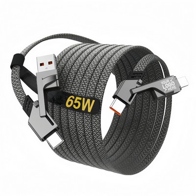 4" 1 Charging Cable Fast Charging