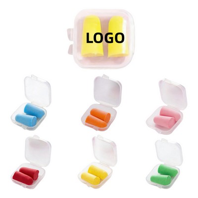 Foam Earplugs With Box