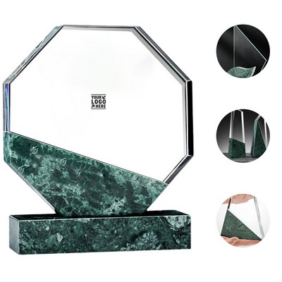 Personalized Crystal Keepsake Award