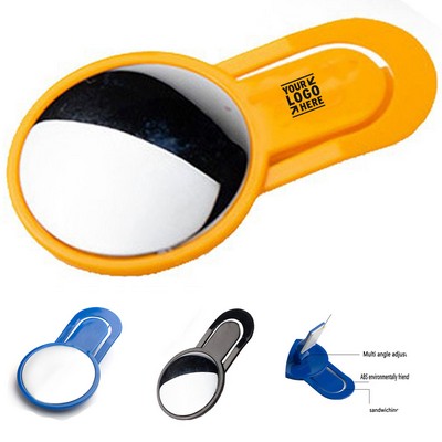 Wide-Angle Privacy Monitor Mirror