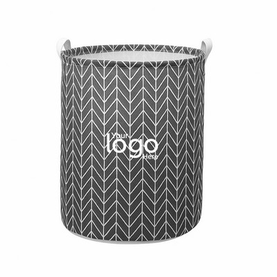 Round Linen Laundry Hamper