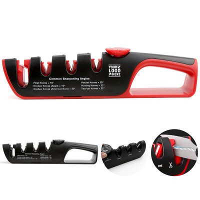 Versatile Multi-Stage Blade Sharpener
