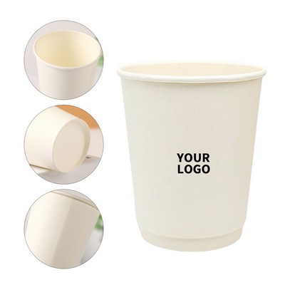8oz Food Safe Paper Ice Cream Tub with Secure Lid for Frozen Dessert