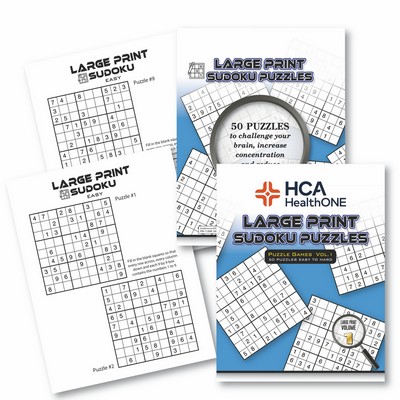 Large Print Sudoko Puzzle Book