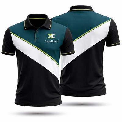 Men's Custom Poly Spandex Polo Shirt