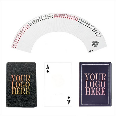 MOQ 100 Full Color Custom Poker Playing Cards