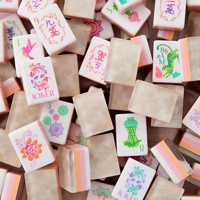 Premium 4-Layer Acrylic American Mahjong Set 160-Tile
