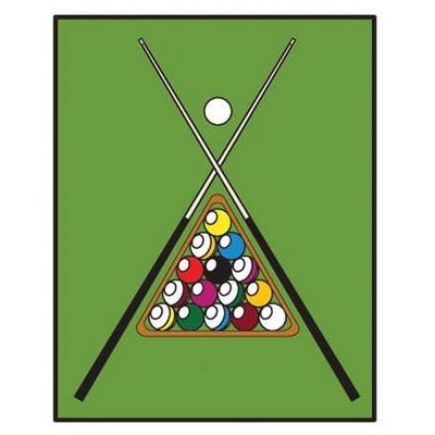 Pool Table Rack Magnet w/ Full Magnetic Back (4 Square Inch)