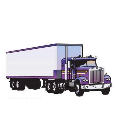Diesel Truck Executive Magnet w/ Full Magnetic Back (2 Square Inch)