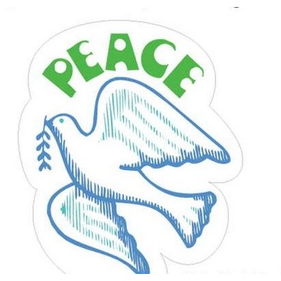 Peace Dove Maxi Magnet (12 Square Inch)